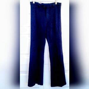 VTG. Carolina Herrera Black Wool Dress Pants- size 8